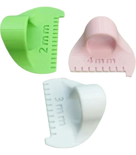 WXJ13 30 Clip Per Cucito In Acciaio Inossidabile Con Righello – Fermagli Per Orli, Quilting, Patchwork, Lunghezza 10.7cm, Argento - 4