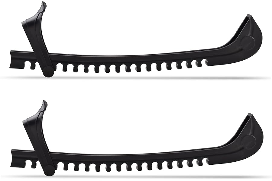 Noewmub Ice Skate Guards Ice Skate Blade Covers Skate Blade Protector, 1 Pair of Adjustable Skate Guards for Hockey or Figure Skating