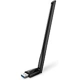 TP-Link Clé WiFi AC1300 Mbps Archer T3U Plus, dongle wifi, wifi usb, clé wifi puissante, antenne à gain élevé 5dBi, garantie 