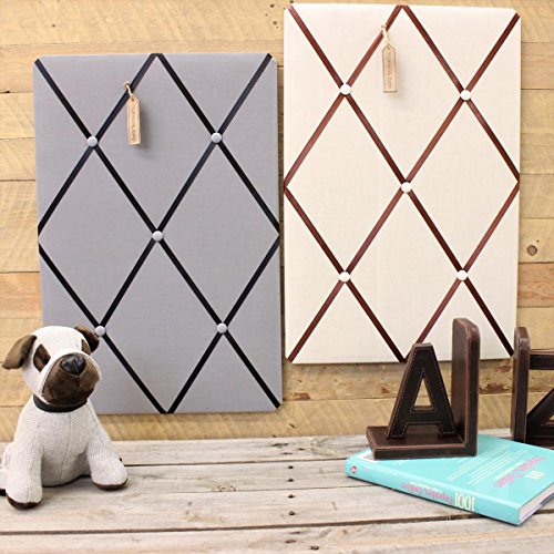 Pinnwand, Memoboard, 40 x 60 cm, Knopfleiste, Creme - 4