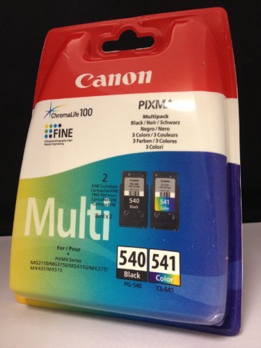 Original Druckerpatronen für Canon Pixma MG2150 MX375 MX515 MX435 (Black/Color) Tintenpatronen