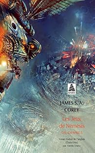 Book's Cover of The Expanse, tome 5 : Les jeux de Némésis