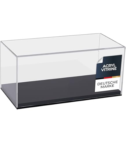 1:18 TRIPLE9 Vetrina Display Box Cm 35.5x15.7x15.8 Led Silver Plastic T9-189922 - Foto 11