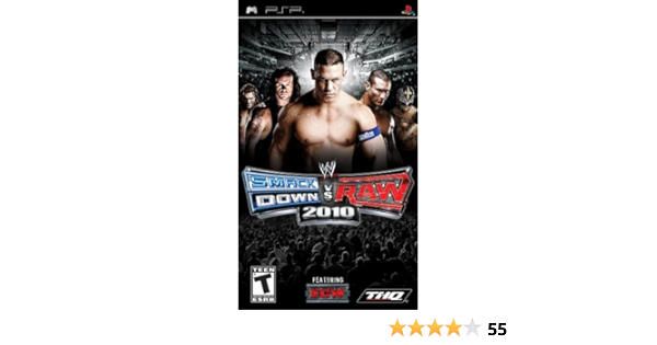 Thq Wwe Smackdown Vs Raw 10 For Sony Psp Amazon Co Uk Pc Video Games