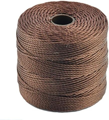 S-Lon Bead Cord Brown Qty 1