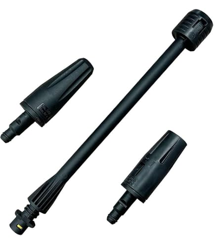 Lance courte compatible avec pour Worx WA4013, accessoire de lance courte, numéro de pièce : 60046622, outil de nettoyage de voiture de jardin, noir