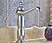 Produktbild bathroom taps SCLOTHS SCLOTHS Badezimmer Waschtischarmaturen Modern,Einfach,Retro,Kupfer,Heißen und Kalten Wasserhahn,Einloch,Gebürstet,D-13367
