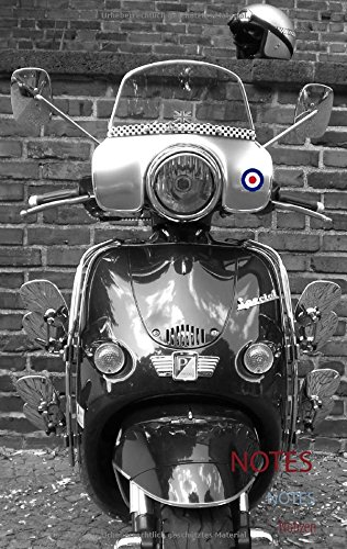 Notes: Notizbuch Motorroller