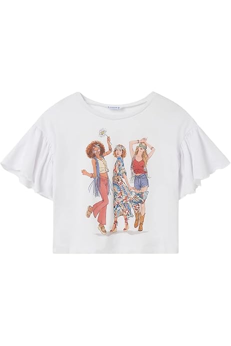 Maglietta Maniche Lunghe Frozen Per Bambina | Blu | Taglia 8 Anni | Cotone Girocollo - Foto 10