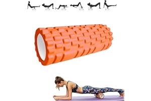 MAGIC SELECT Rullo Massaggio Muscolare. Fitness Rullo in Schiuma. Eva Foam Roller. Alleviare Il Dolore, Allenare i Muscoli, Massaggio della Schiena, Gambe. 33x14cm