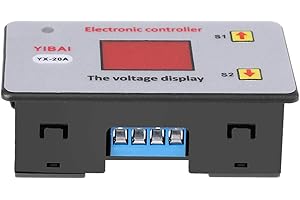 Nikou Entladeschutz 12v mit Abschaltung Spannungsüberwachung Unterspannungsschutz Controller, Low Voltage Automatischer Schalter Batterie Unterspannungsschutz Controller Modul Abgeschnitten