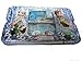 Art box latest Metal GIRLISH FROJAEN print geometry box with 5 piece stationery contained RS.300.00