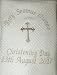 Christening/Baptism/Naming Day Personalised Shawl.