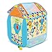 Produktbild LF DD Kinder Spielzelt Indoor Folding Game House Outdoor Großes Haus Tourismus (Blau, Gelb Verpackung von 1) (Farbe : Blue B)