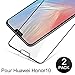 Produktbild Vkaiy [2 Stück] Panzerglas Schutzfolie für Huawei Honor 10, volle Bedeckung, Anti-Kratzer, Bläschenfrei, 9H Härte, 2.5D Rand, Schwarz Panzerglasfolie Displayschutzfolie Folie für Huawei Honor 10