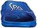Fashy Men's 7230 50 SPA Wellness Slipper - Blue, Size 42
