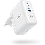Anker PowerPort III Duo, Kompaktes 40W Doppel-Port Typ-C Wandladegerät mit PowerIQ 3.0, Power Delivery, kompatibel mit iPhone