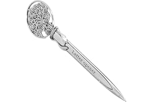 YOSOO HEALTH GEAR Letter Opener, Retro Envelope Opener, Parcel Opener Safety Cutter, Envelope Slitter Paper Cutting Mail Opener for Office or Home Use (Style 1)