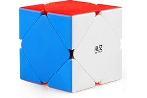 D-FantiX QYTOYS Qicheng Skewb Cube Skewb Speed Cube sans autocollants, puzzle, jouet pour enfants et adultes, version QiCheng