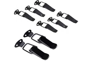 BZKSER spannverschluss - 8 Stück Kistenverschluss, tischplattenverbinder, Spannverschluss, hebelverschluss, für Case Box, Toolbox, Schublade, Schrank