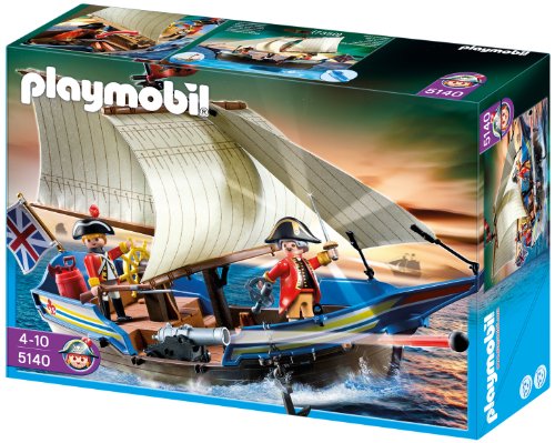 Imagen 5 de Playmobil Piratas - Barco de los soldados (5140)
