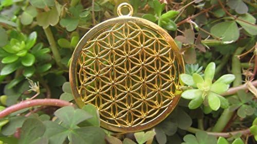 Flower of Life Sacred Geometry Mandala Crop Circle Mistery Old Civilization Ufo Ancient Egypt Pyramids Drunvalo Melchizedek Atlantis Pendant Merkaba Reiki Energy FLOWER OF LIFE