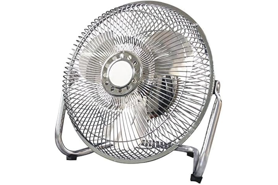 UBOON Ventilador de Alta Velocidad 9" TH-VS9 - Potente y Silencioso, Ideal para Hogar y Oficina
