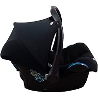 Original Dooky Hoody Sonnenschutz Für Babyschale/Kinderwagen – UV 40+, Universell, Waschbar (Linea)