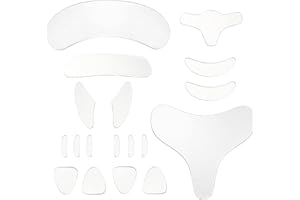 COLORFUL HOME TOOL 18-teiliges Set Anti-Falten-Brustpolster, Wiederverwendbar Anti-wrinkle Silikon Beauty Patch beim Schlafen Chest Wrinkle Pads für Dekolleté, Brust, Hals, Gesicht Stirnrunzeln & Zwischen den Augen