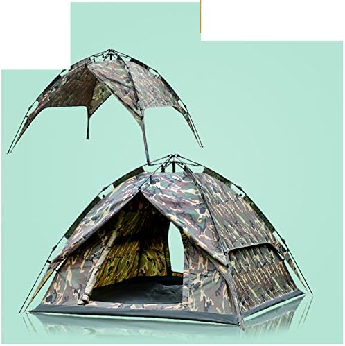 [Automatic outdoor tent]/ camping/ tent/Two-person tents for a picnic/ double-layer water-resistant tent-E