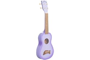 Makala 133487 "Purple Burst" Dolphin Soprano Ukulele Outfit