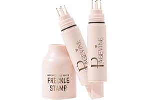 GXGM 2 Piezas de Freckle Pen,Bolígrafo Natural para Pecas, Pecas Maquillaje, larga Duración Resistente al Agua, Apto para Todo Tipo de Pieles, Regalo para Mujer