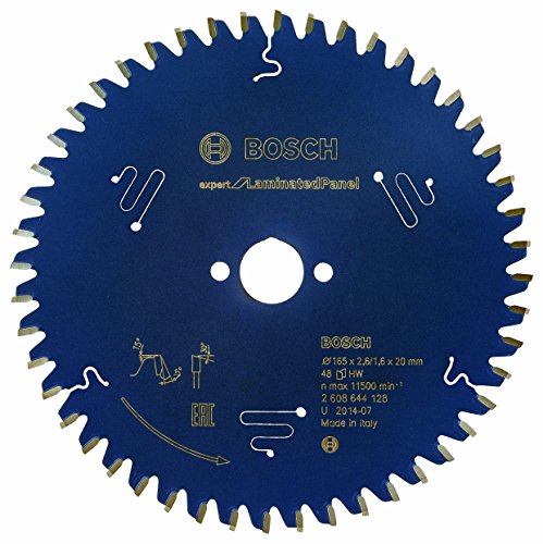 Bosch 2608644128 Lame de scie circulaire expert for laminated panel 165 x 20 x 2,6 mm 48