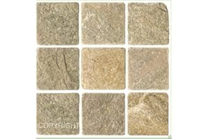 THE TILE STICKER COMPANY Pack of 20 Traditional Modern Art Tile transfers Stickers Peel and Stick backsplash Room Decor self Adhesive Oil Proof-Vintage Victorian Moroccan Black Cream Mosaic (Light Stone)