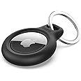 Belkin Secure Holder With Keyring - Black, AirTag, valigetta