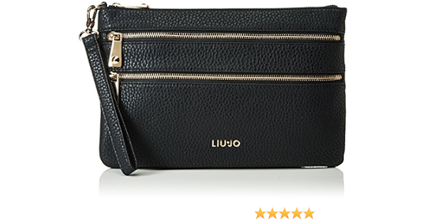 Pochette da polso Liu Jo in ecopelle martellata con zip esterne : Amazon.it:  Bellezza