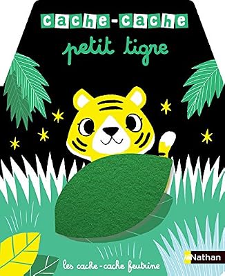Nathan Cache-cache petit tigre - Livre matière - éveil - Dès 6 mois
