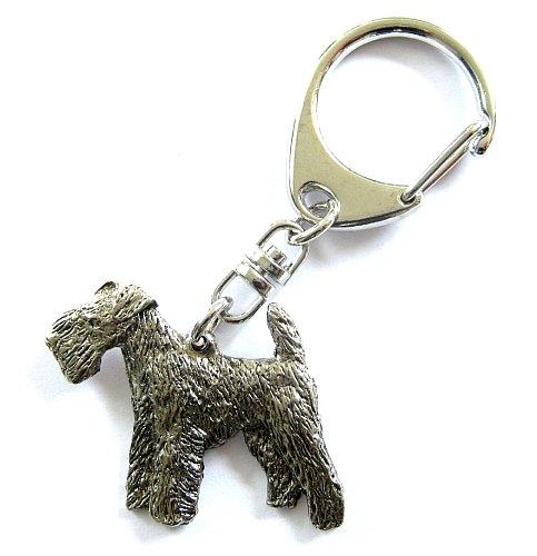 Price comparison product image Lakeland Terrier Keyring Silver Finish