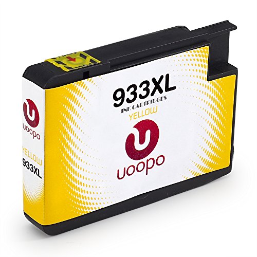 Uoopo Kompatibel Ersatz für HP 932XL 933XL Tintenpatronen,Multipack Patronen (3 Schwarz 1Blau 1Rot 1Gelb) mit Hoher Reichweite Kompatibel mit HP Officejet 6700 premium 6600 6100 7612 7110 7610 Drucker. - 5