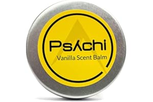 Psychi Natural Beeswax Hand Skin Repair Balm Cream for Climbing. Handmade UK Peak District. (Vanilla), One Size