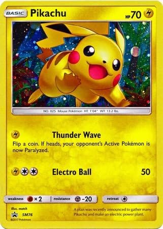 Pokémon - Pikachu - SM76 - German - Promo