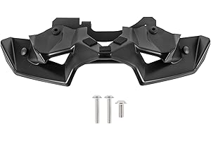TAZGANTAX Carenatura del faro inferiore del motociclo Ruota anteriore Becco Naso Cono Copertura Aerodinamica Winglets Carenatura Kit decorativo Per Z900 Z 900 Z-900 2020-2024 (Nero Matte)