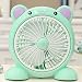 Produktbild Gorring fan Fan Plug Mini Mute Dorm Bed Office Desktop Portable Coin Box Electric Fan,Xiao Bear's Sprout (Turning Page Fan)