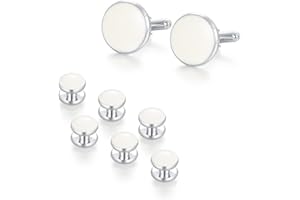 Wynameleri Cadeau de meilleur homme pour boîte de mariage pour boutons de manchette pour homme, cadeau formel en cuivre pour homme, frère, adulte, boutons de manchette élégants pour homme