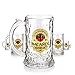 Produktbild 6 x Rum Bacardi Oakheart Fledermaus Krug Glas / Gläser, Markenglas, Longdrinkglas + Flaschenausgiesser
