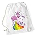 Produktbild Pooping Unicorn Gymsack White Certified Freak