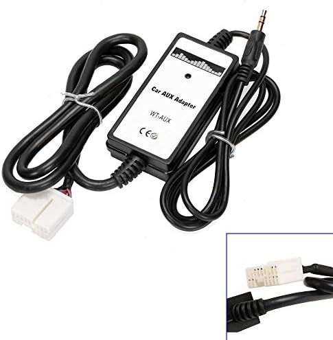 Yuyitec Auto USB 3.5mm Aux In Adapter MP3 Player Cable Radio Interface Car AUX Cable Fit For Honda/Accord/Civic/Odyssey