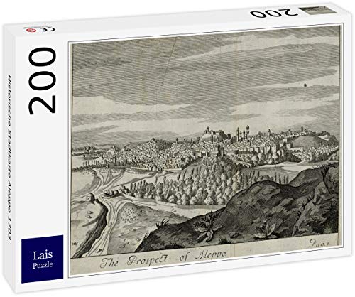 Preisvergleich Produktbild Lais Puzzle Historische Stadtkarte Aleppo 1703 200 Teile