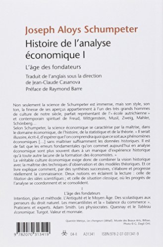 Histoire de l'analyse économique