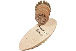 DMA-Z Gemüsebürste und Champignonbürsten Obst Gemüsereinigungsbürsten Set 100% Natur 2 Stück
